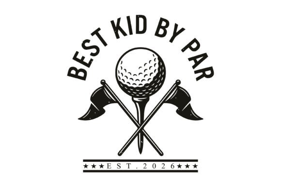 Best Kid by Par Golf SVG for T-Shirt Designs and Graphics