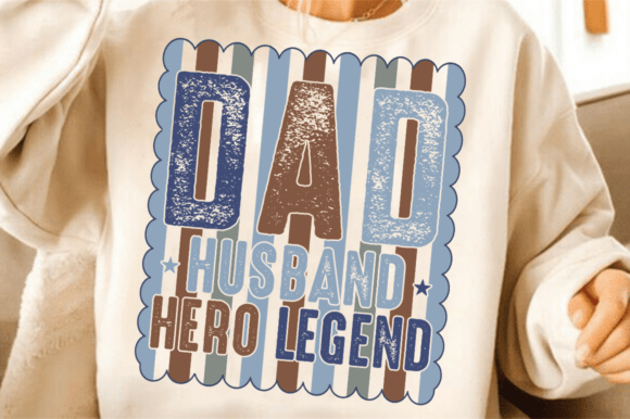 Funny Dad Quotes, Retro Father’s Day Graphics for T-Shirt Designs